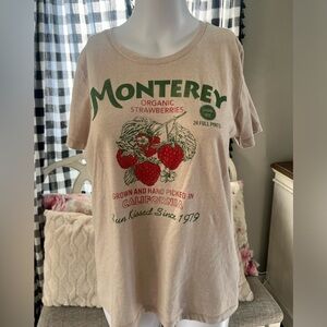 J Crew Strawberries t-shirt